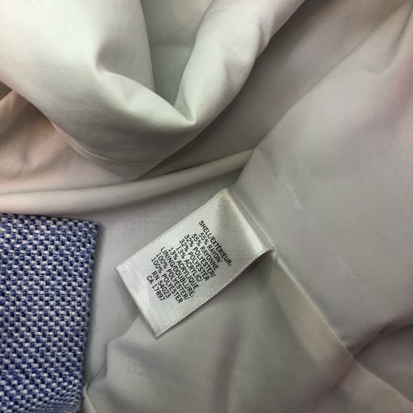 Banana republic blue and white mini skirt size 4 - Picture 9 of 10